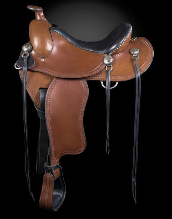 Exquisite Handcrafted Horse Leather Saddle